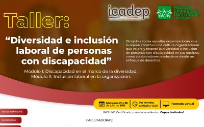 WORKSHOP: “Diversidad e inclusión laboral de personas con discapacidad” (en alianza con Fundación Descúbreme, Chile)
